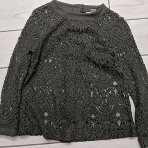 Banana republic lace top